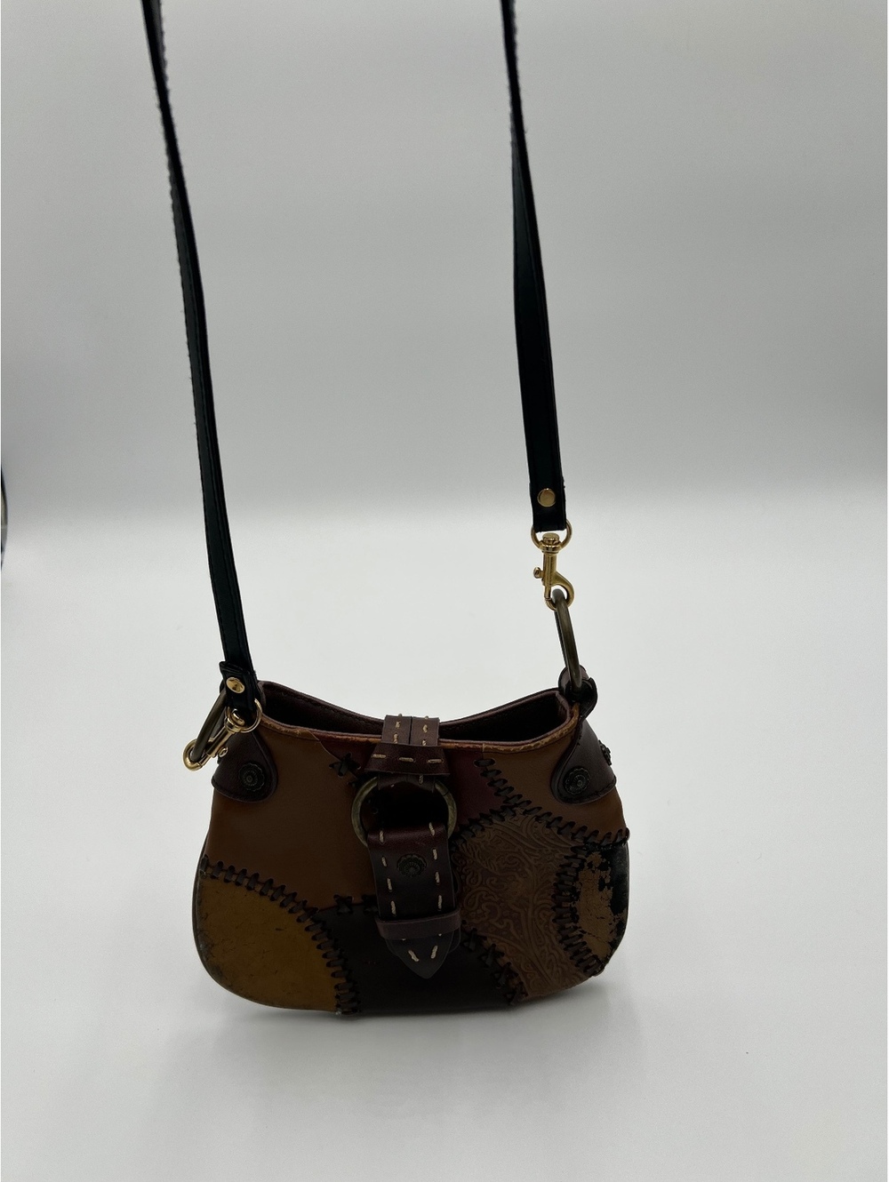 WESTERN PATCHWORK CROSSBODY / SHOULDER BAG